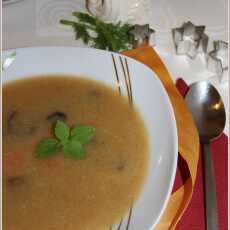 Przepis na Zupa kalafiorowo-grzybowa