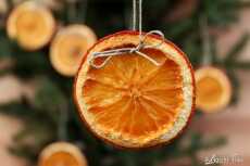 Przepis na Ozdoby choinkowe z pomarańczy