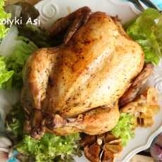 Przepis na Kurczak pieczony tymiankowo-czosnkowy
