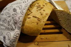 Przepis na Chleb pieczony w rzymskim garnku