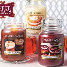 Przepis na Pachnący kącik 41 - Yankee Candle Sweet Treats: Gingerbread maple, Vanilla bourbon i Cranberry twist