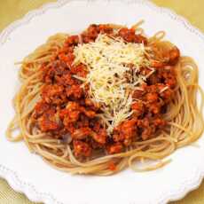 Przepis na Spaghetti z pieczarkami