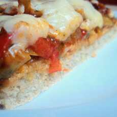 Przepis na Bezglutenowa pizza - wegetariańska, dietetyczna, najlepsza! :) 