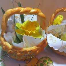 Przepis na Koszyczek Wielkanocny z Ciasta Drożdżowego
