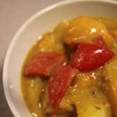 Przepis na Warzywne curry z brukwią