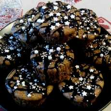 Przepis na Makowe muffiny z kakaowym spodem 