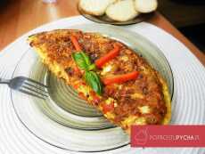 Przepis na Paprykowy omlet