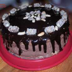 Przepis na Rocher - czyli tort obłędnie czekoladowy z orzechami