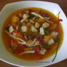 Przepis na Zupa warzywna z pomidorami