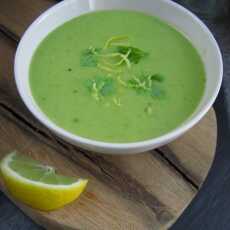Przepis na Zielona zupa z pasternakiem z nutą cytryny