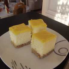 Przepis na Gotowany cytrynowy sernik z lemon curd