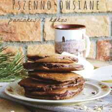 Przepis na Pszenno-owsiane pancakes z kakao