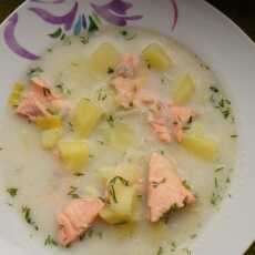 Przepis na Fińska zupa z łososia