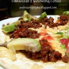 Przepis na Tostaditas z wołowiną i papryczką chilli