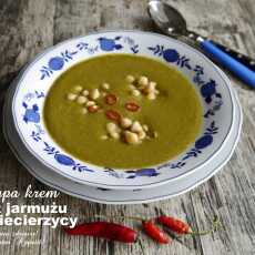 Przepis na Zupa krem z jarmużu i ciecierzycy z chili