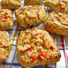 Przepis na Grapefruit & coconut scones with oats...