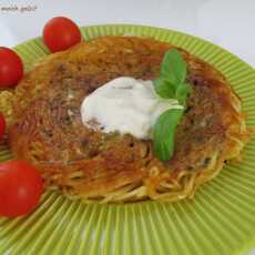 Przepis na Omlet ze spaghetti