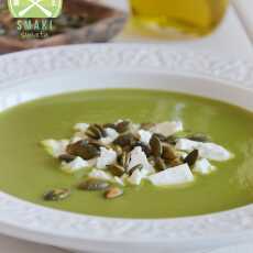 Przepis na Zupa krem z zielonego groszku