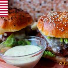 Przepis na USA: Beef burger classic (domowe hamburgery)