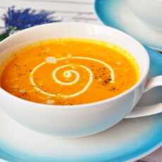 Przepis na Zupa krem marchewkowy z pomarańczową nutą