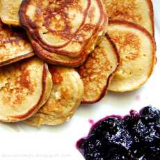 Przepis na Najprostsze paleo pancakes - bez glutenu, bez mleka, 4-składnikowe