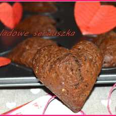 Przepis na Czekoladowe serca czyli ciasteczka na Walentynki
