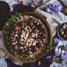 Przepis na SERNIK Z TOFU, JAK NUTELLA