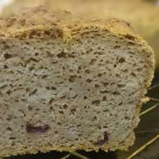 Przepis na Chleb przenno-gryczany z żurawiną na zakwasie...