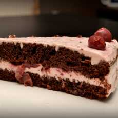 Przepis na Tort czekoladowo-wiśniowy