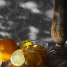 Przepis na Zimowa herbata z cytrusami, imbirem i cynamonem