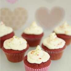 Przepis na Mini cupcakes Red Velvet