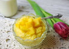 Przepis na Budyń z kaszy jaglanej i mango