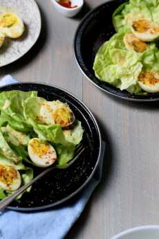Przepis na Jacques Pépin’s Pan-Crisped Deviled Egg Salad