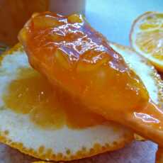Przepis na Dżem z pomarańczy ze skórką pomarańczową 