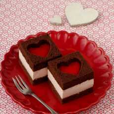 Przepis na Ciasto czerwone serce