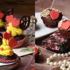 Przepis na Mini muffinki na Walentynki 