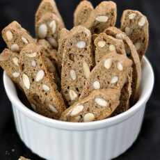 Przepis na Orkiszowe biscotti (vel cantuccini)