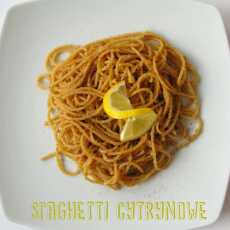 Przepis na Spaghetti cytrynowe