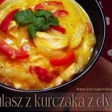 Przepis na Gulasz z kurczaka z dynią