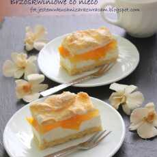 Przepis na Ciasto z brzoskwiniową frużeliną