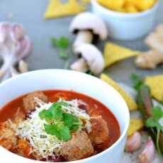 Przepis na Zupa meksykańska z klopsikami wołowymi