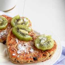 Przepis na Gryczano - kokosowe pancakes z żurawiną.
