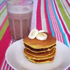 Przepis na Puszyste pancakes z płatkami ryżowymi