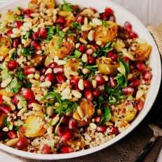 Przepis na Sałatka z quinoa, brukselką i dressingiem marokańskim 