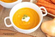 Przepis na Domowa zupa krem z marchewki