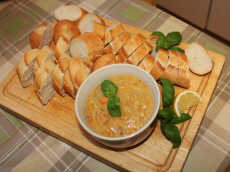 Przepis na Kokosowa zupa z batatem i soczewicą