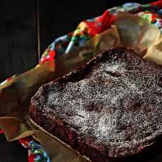 Przepis na Ciasto czekoladowo-malinowe bez mąki