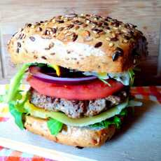 Przepis na Amerykańskie domowe burgery / Domowy FAST FOOD