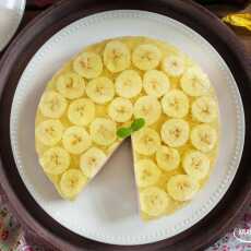 Przepis na Desernik bananowy z mascarpone- na zimno