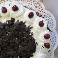 Przepis na Tort szwarcwaldzki, Schwarzwälder Kirschtorte, Black Forrest Cake - Tort urodzinowy M.